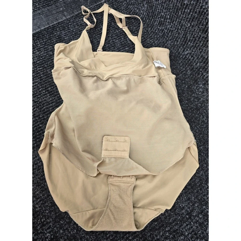 Maidenform Wear Your Own Bra Slip Sz M Firm Control Beige Shapewear Self Express